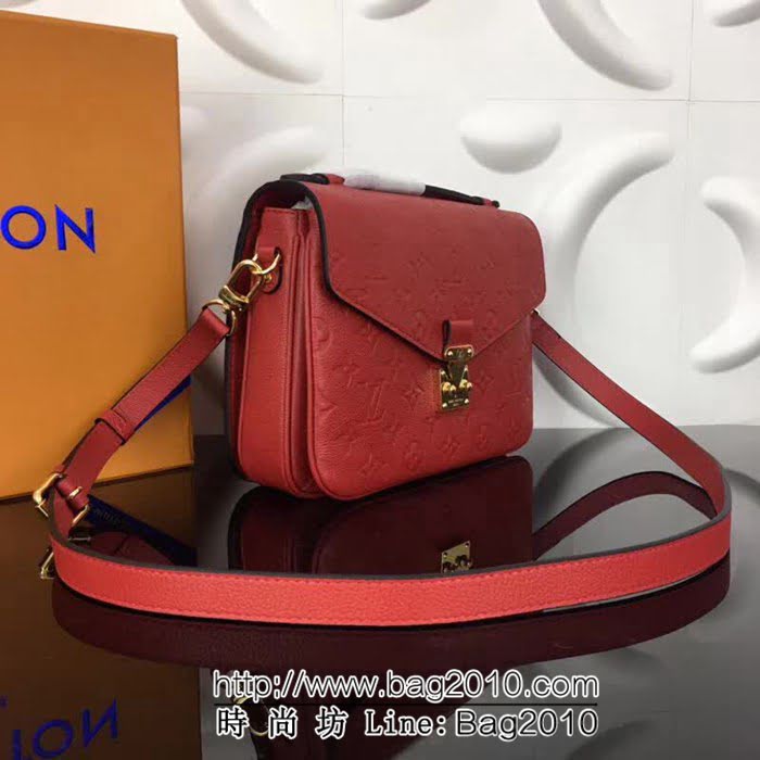 路易威登LV頂級原單Pochette Metis手袋 M41487紅色斜挎包 YDH1602